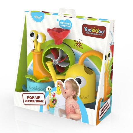 Pop Up Water Snail Juego de Baño Yookidoo Pop Up Water Snail Juego de Baño Yookidoo