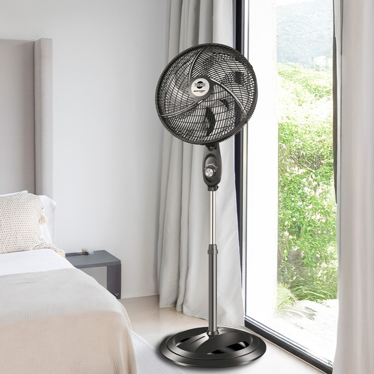 Ventilador de pie Tokyo NUOVOVENT 40 CMS 6 Aspas 140W — Bristol
