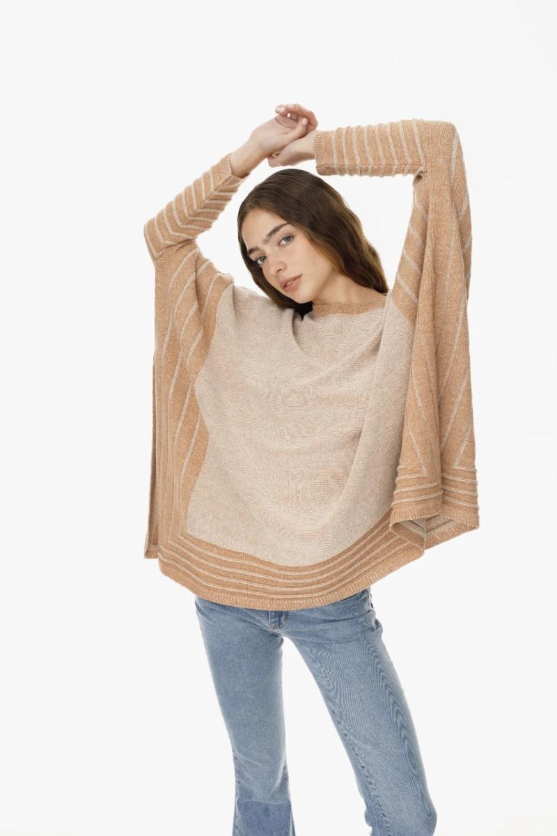 Sweater Sand beige talle unico