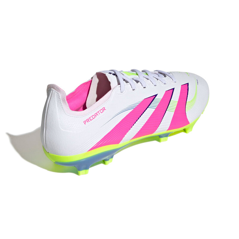 Championes De Fútbol Hombre Adidas Predator League Fg/mg Blanco-rosado