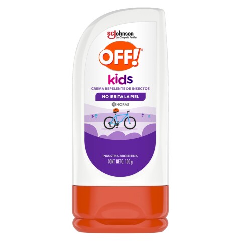 Repelente de insectos Off Defense kids crema 100 ml