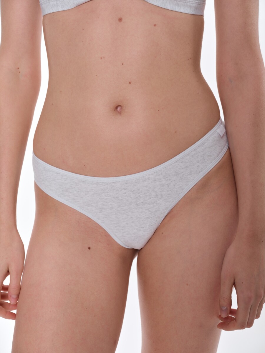 Colaless cotton club - Gris Melange 