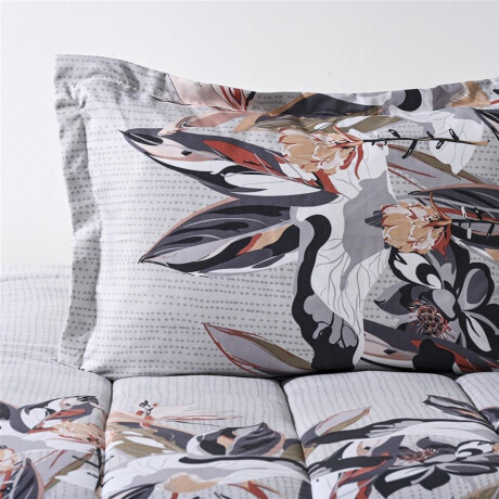 Acolchado Cannon King c/2 Fundas Polialgodón y Guata Térmica Abbys