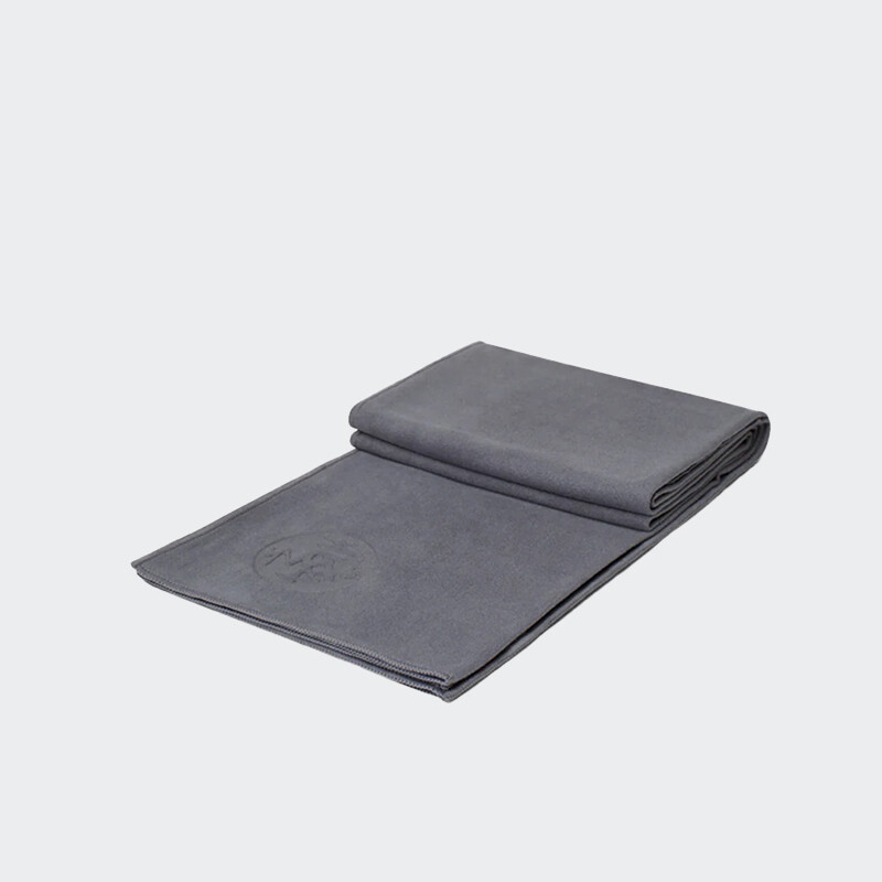 eQua® Manduka Toalla De Yoga Gris
