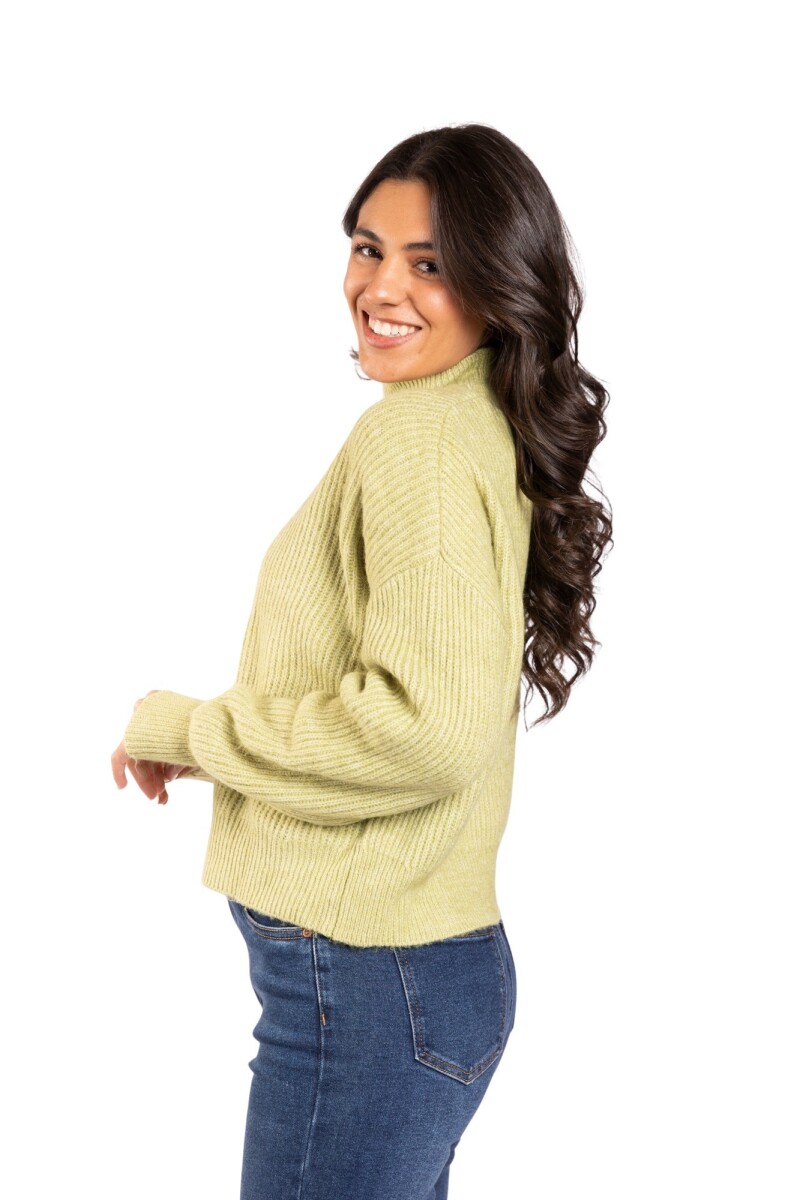*CHERRY SWEATER - GREEN 