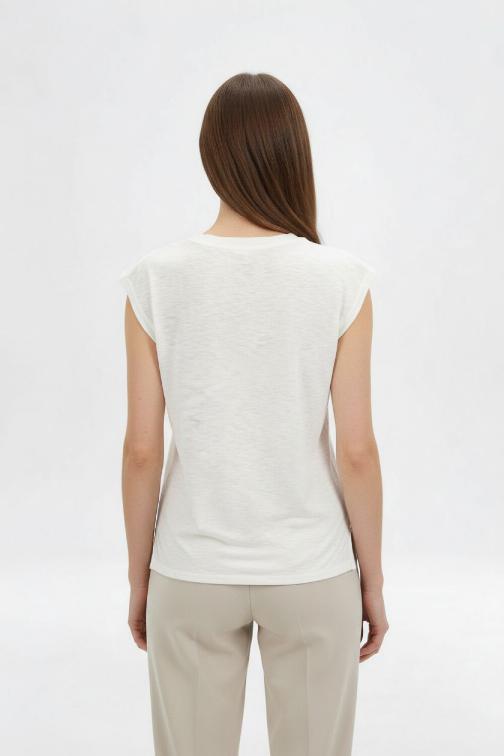 Musculosa Cherito Marfil / Off White