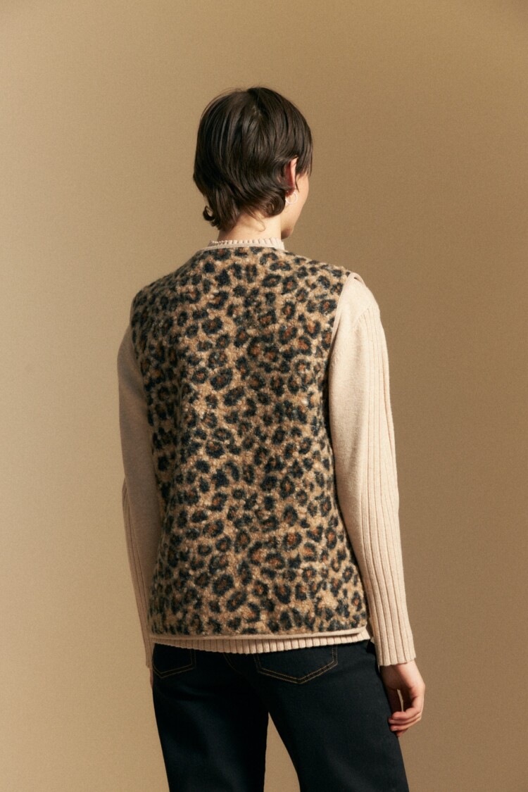 CHALECO ELLIANA Animal Print