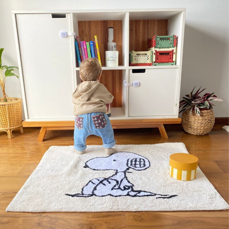 Alfombra rectangular Snoopy 100 x 80 Alfombra Rectangular Snoopy 100 X 80