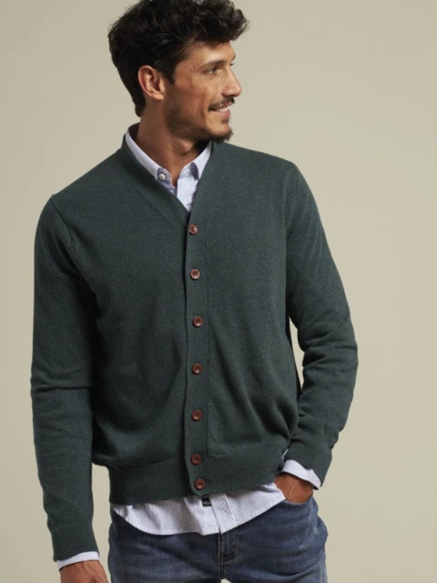 Saco Hombre Tejido Polanco - Verde 