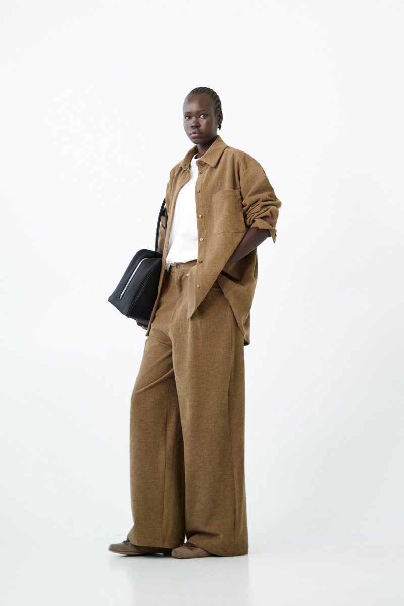 PANTALON PANA Verde Oliva