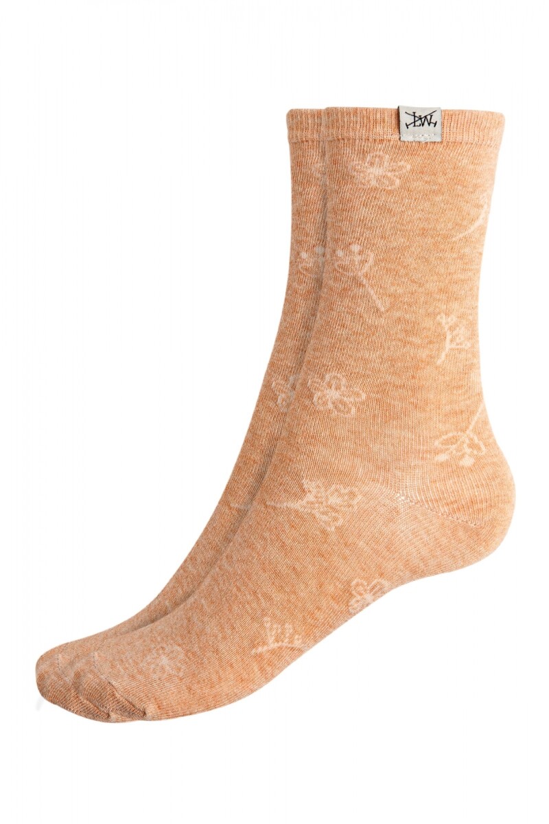 MEDIA FLORES - Naranja 