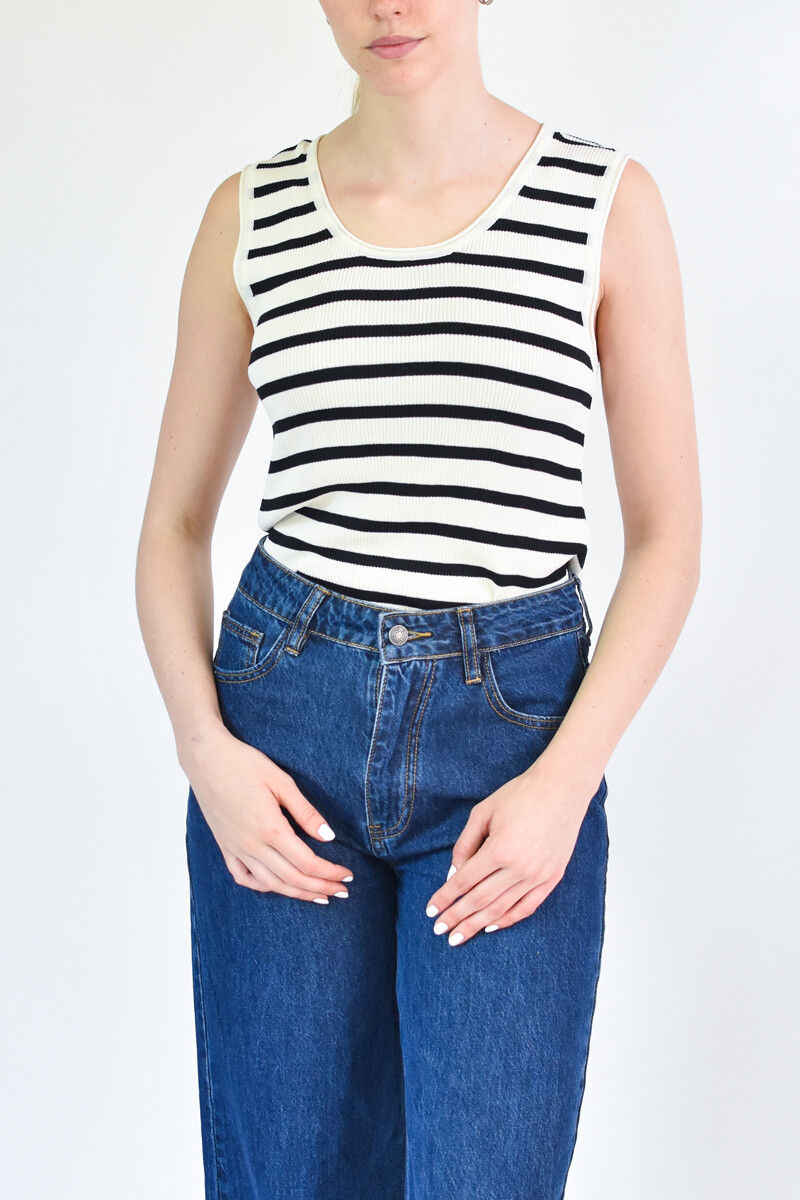 Musculosa Sofía - Blanco 