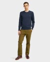 Poleron Cotton Crew Neck Hombre 3725