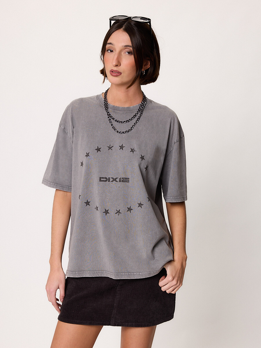 T-SHIRT M/C TOFOS DIXIE Gris