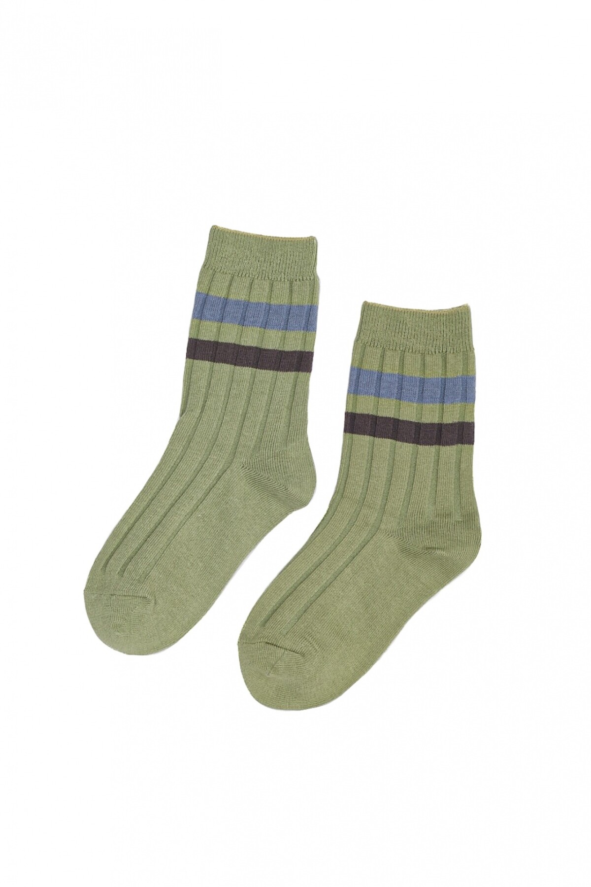 Medias Kids Rib Verde