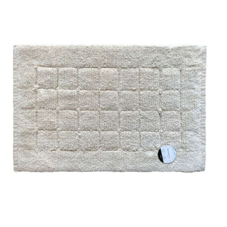 Alfombra Soft 40X60Cm Cuadriculada