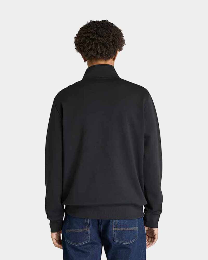 Polera Oyster River 1/4 Cierre Hombre Black