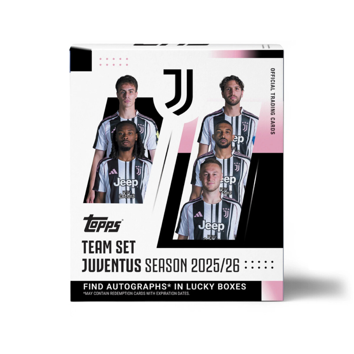 Topps Juventus Team Set 2025/26 - 30 tarjetas 