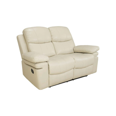 SILLÓN RECLINABLE 2 CUERPOS PU NATURAL-BEIGE MR2138 CREAM