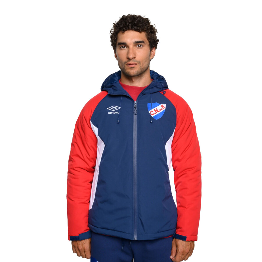 Campera de Hombre Umbro Azul - Rojo - Blanco