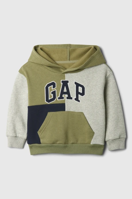 Canguro Logo Gap Con Felpa Toddler Niño Light Heather Grey B08