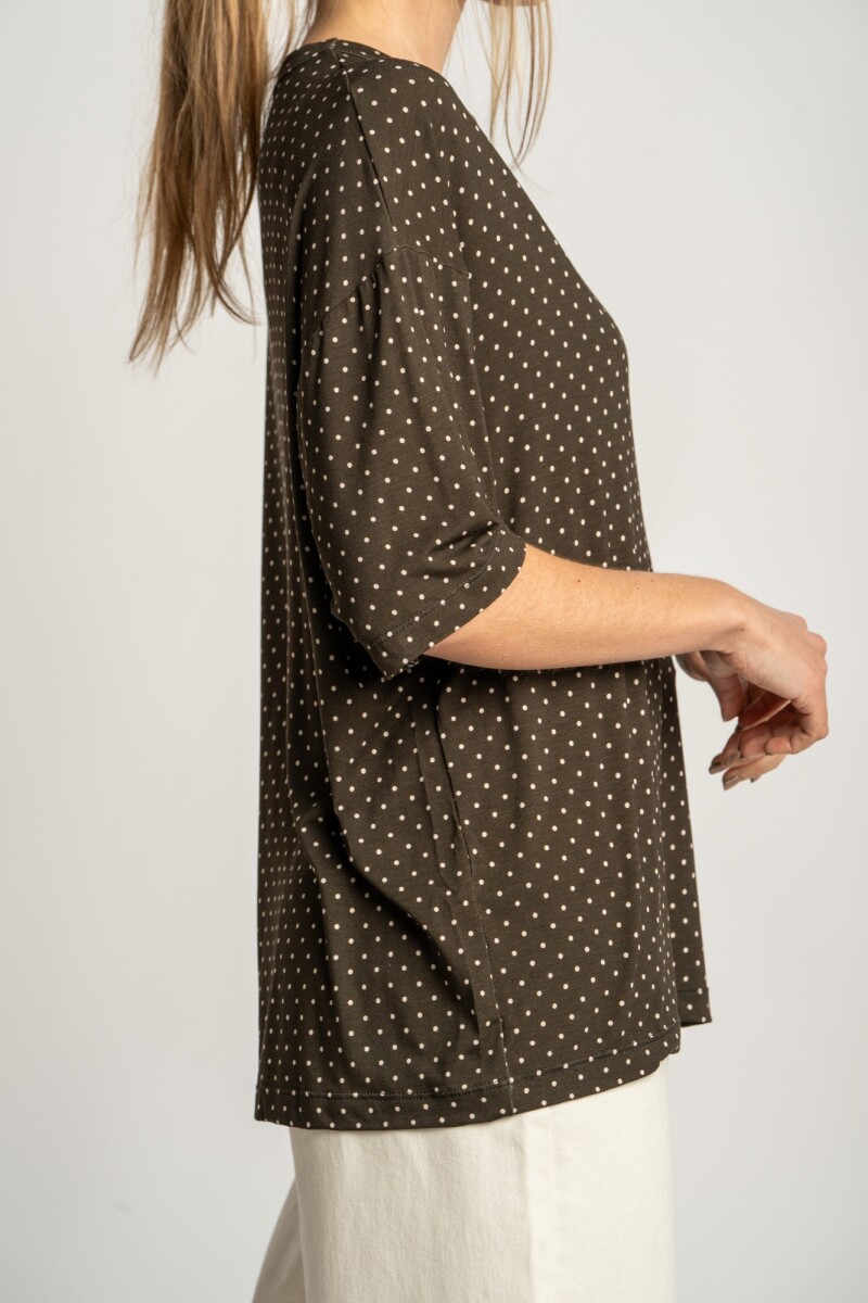 Remeron Lunares Chocolate