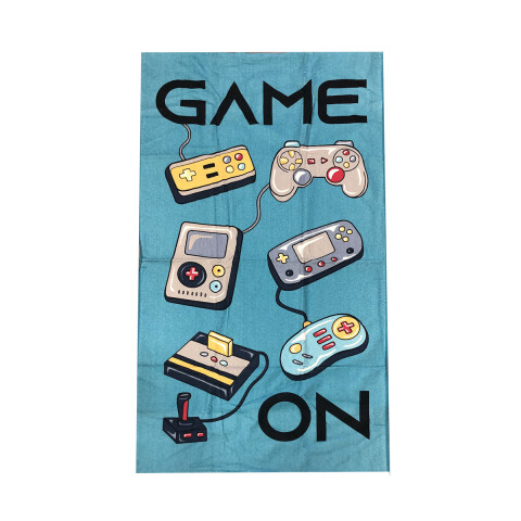 Toalla Infantil Playera Felpa Varios Diseños 70 x 130 cm 100% Algodón Game