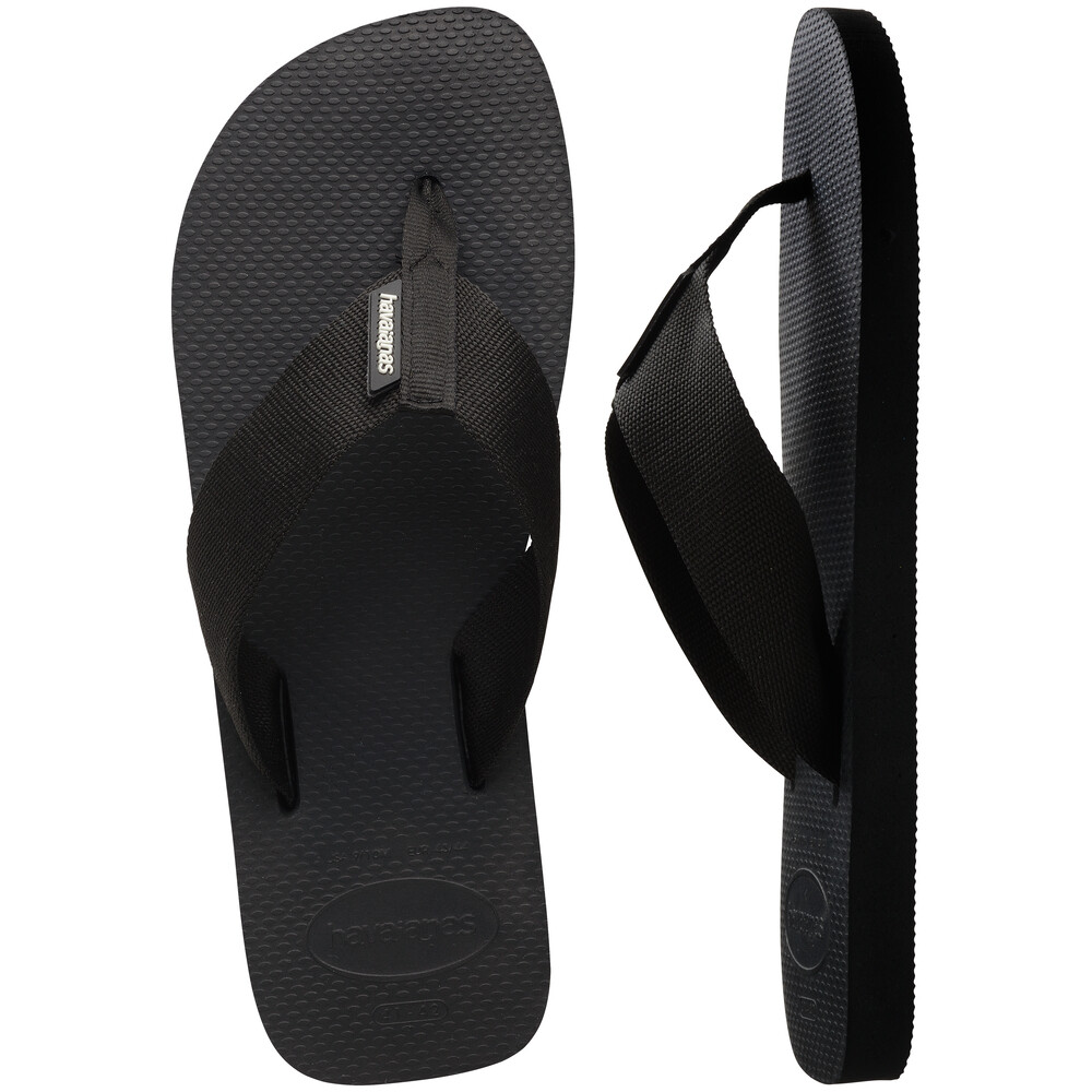 Sandalias Havaianas Urban Basic Mat FC Hombre Negro
