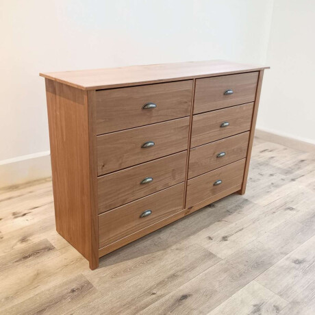 Comoda 8 cajones Linea Colonial Freijo