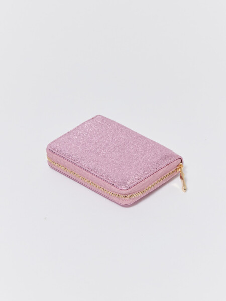 Billetera brillante Rosa