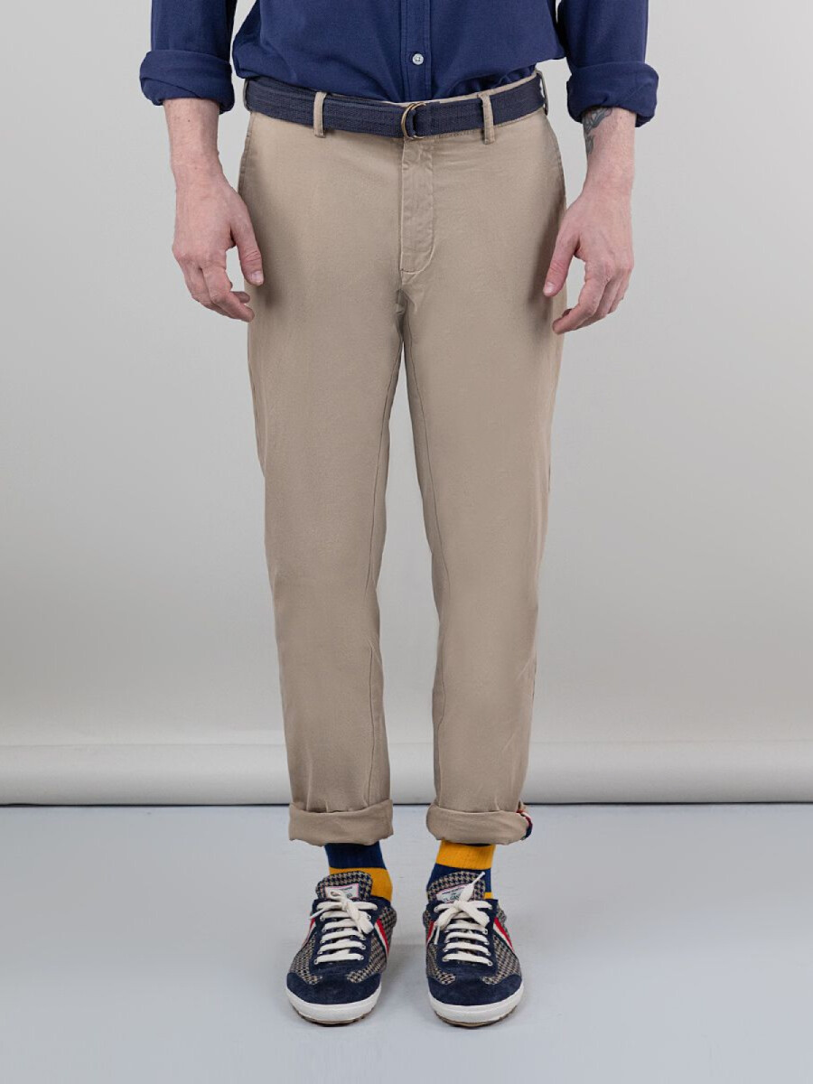 Pantalón Chino - Beige 