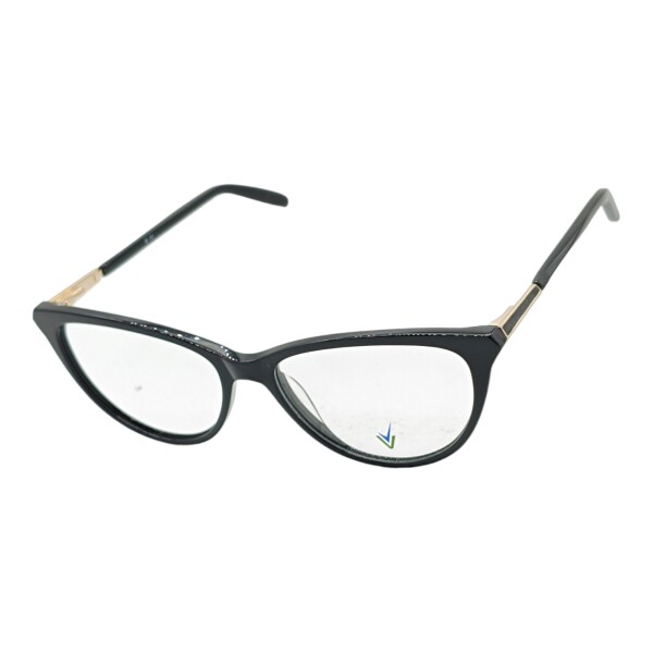 Tipo: Lente de receta. Marca: VIDALTEC. Material: Acetato. Color: Negro uniforme. Calibre: Mediano. negrouniforme