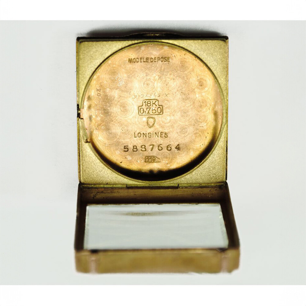 Reloj Longines Oro 18K Y Malla De Cuero Reloj Longines Oro 18K Y Malla De Cuero