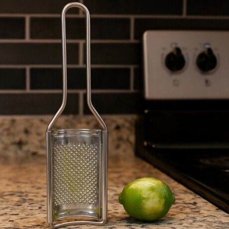 Rallador Semicircular para Limón de Acero Inoxidable Rallador Semicircular para Limón de Acero Inoxidable