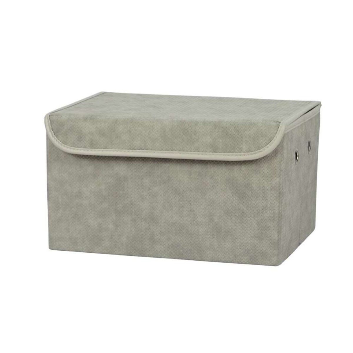 Caja Organizador Rect C/Tapa 38X29Xh22Cm Pu - Gris 