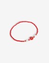 Pulseras Elásticas Color Pulseras Elásticas Lucky - Rojo Medio