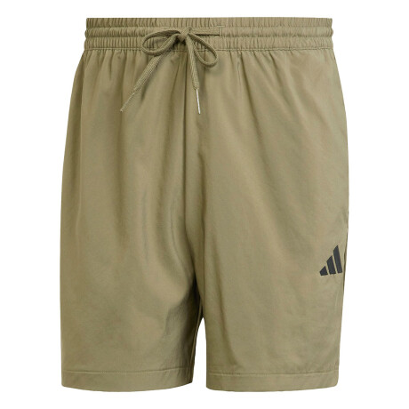 Short de Hombre Adidas Essentials Small Logo Chelsea Verde Oliva