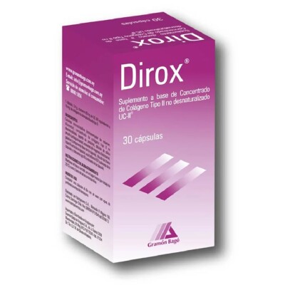 Dirox 30 Caps. Colágeno Tipo Ii Dirox 30 Caps. Colágeno Tipo Ii