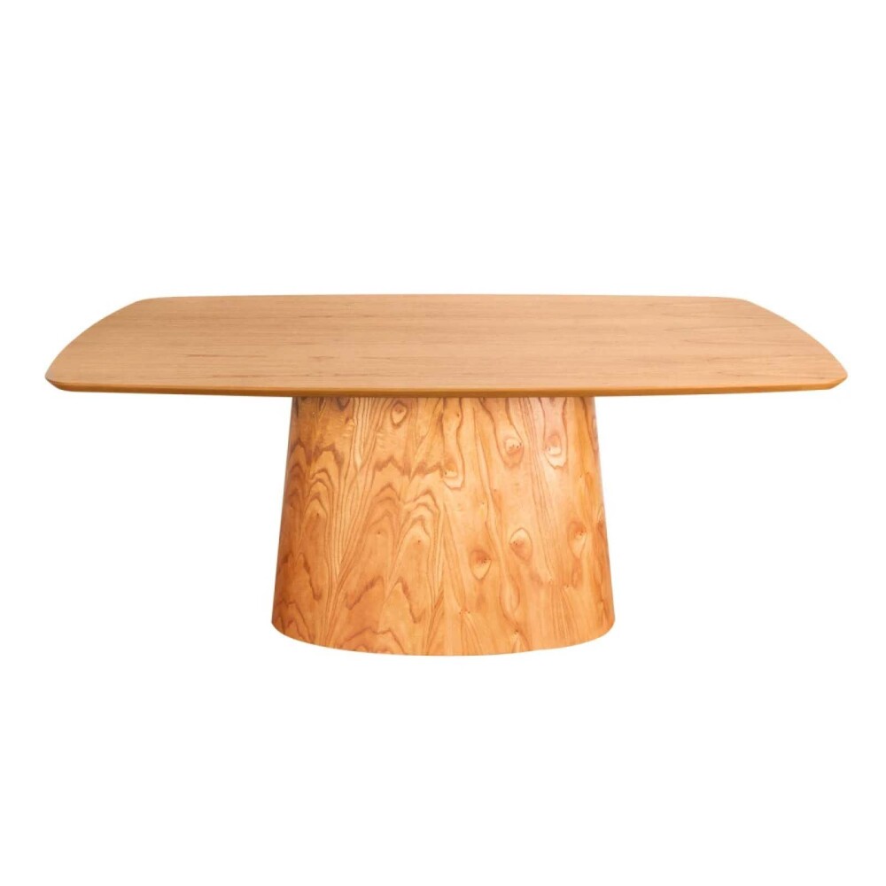MESA DE COMEDOR MDF-Y-MADERA MARRON ALICE NEW