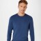BLUSAO MASCULINO ADULTO (SWEATER) AZUL MEDIO