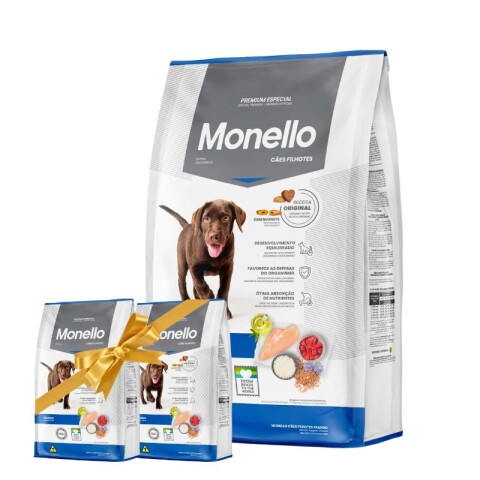 Monello Perro Cachorro Todas Las Razas 15Kg + 2Kg de Regalo! Monello Perro Cachorro Todas Las Razas 15Kg + 2Kg de Regalo!
