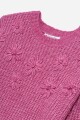 Sweater con flores ROSA
