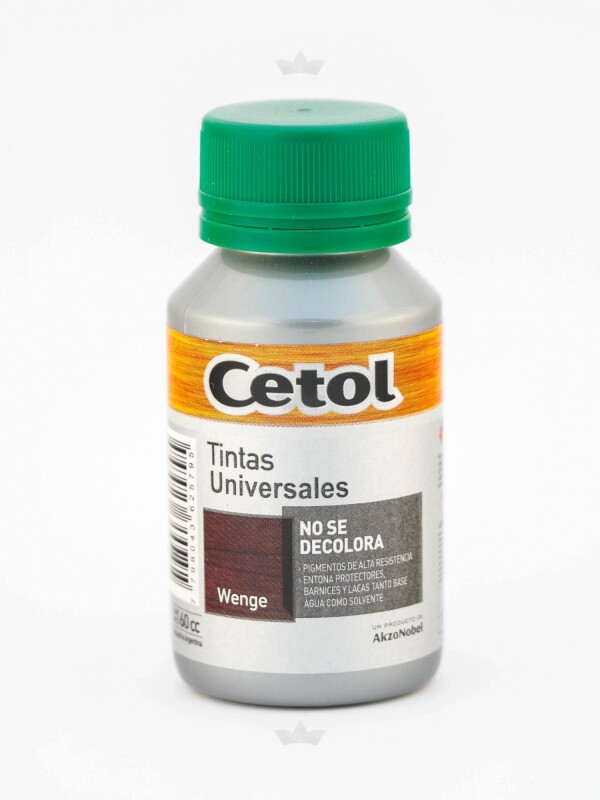 CETOL TINTA UNIVERSAL WENGE 60 CC. N/A