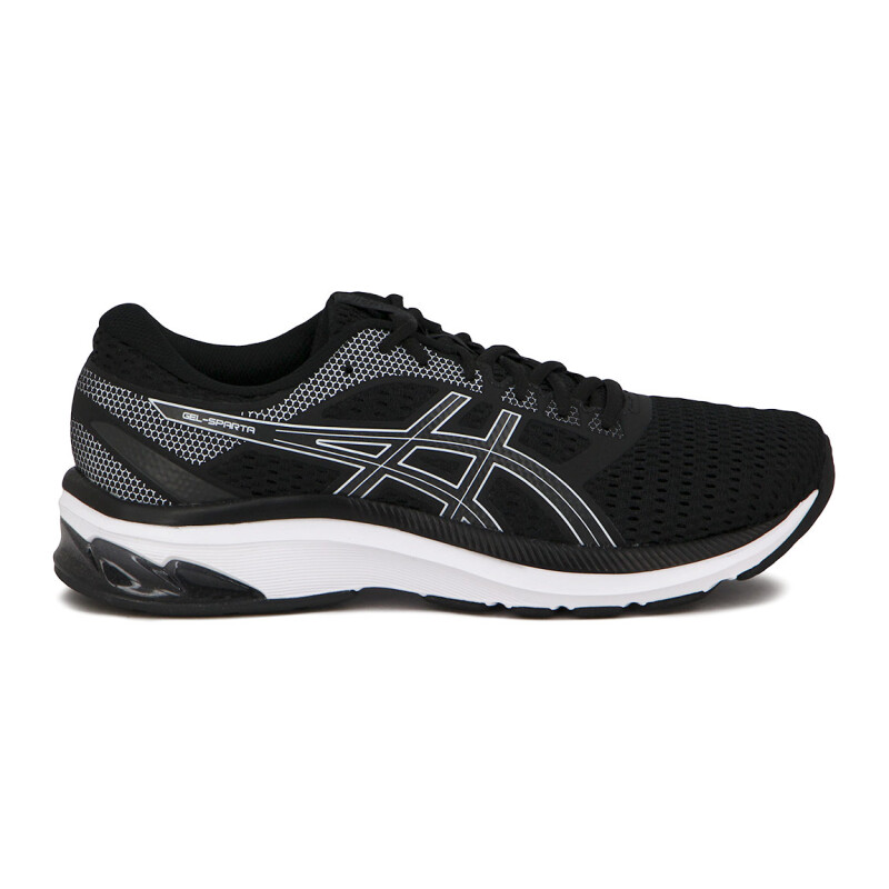 Asics Gel-Sparta Hombre Negro-Blanco