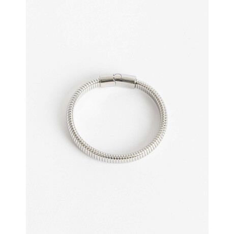 Pulsera De Acero Men´s Collection Plateado