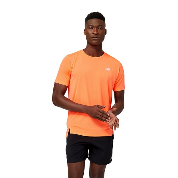 Running - New Balance - N. BALANCE REMERA ACCELERATE SHORT SLEEVE de Hombre - MT23222NDF Naranja