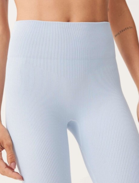 CALZA SPORT SIN COSTURA AZUL