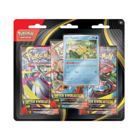 Pokémon 3-Booster Blister - Megaevolución [Español] Pokémon 3-Booster Blister - Megaevolución [Español]