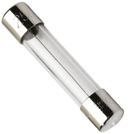 FUSIBLE - VIDRIO 25AMP. 6.35X32 - FUSIBLE - VIDRIO 25AMP. 6.35X32 -