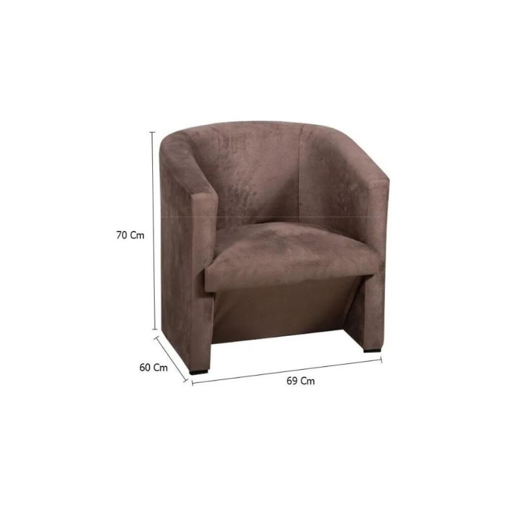 Sofa Poltrona Sillon Butaca Marron